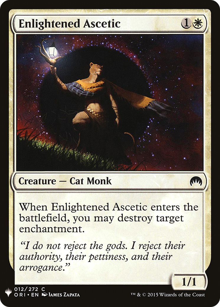 Enlightened Ascetic [Mystery Booster]-1