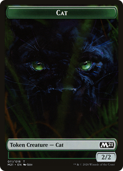 Cat (TM21-011) - Core Set 2021 Tokens Foil-1
