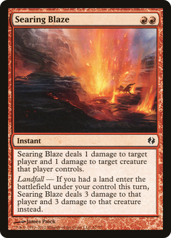 Searing Blaze [Duel Decks: Venser vs. Koth]-1