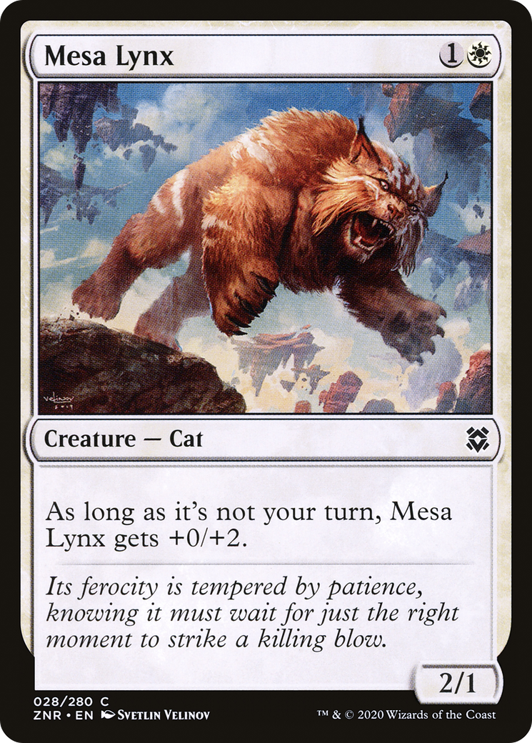 Mesa Lynx [Zendikar Rising]-1