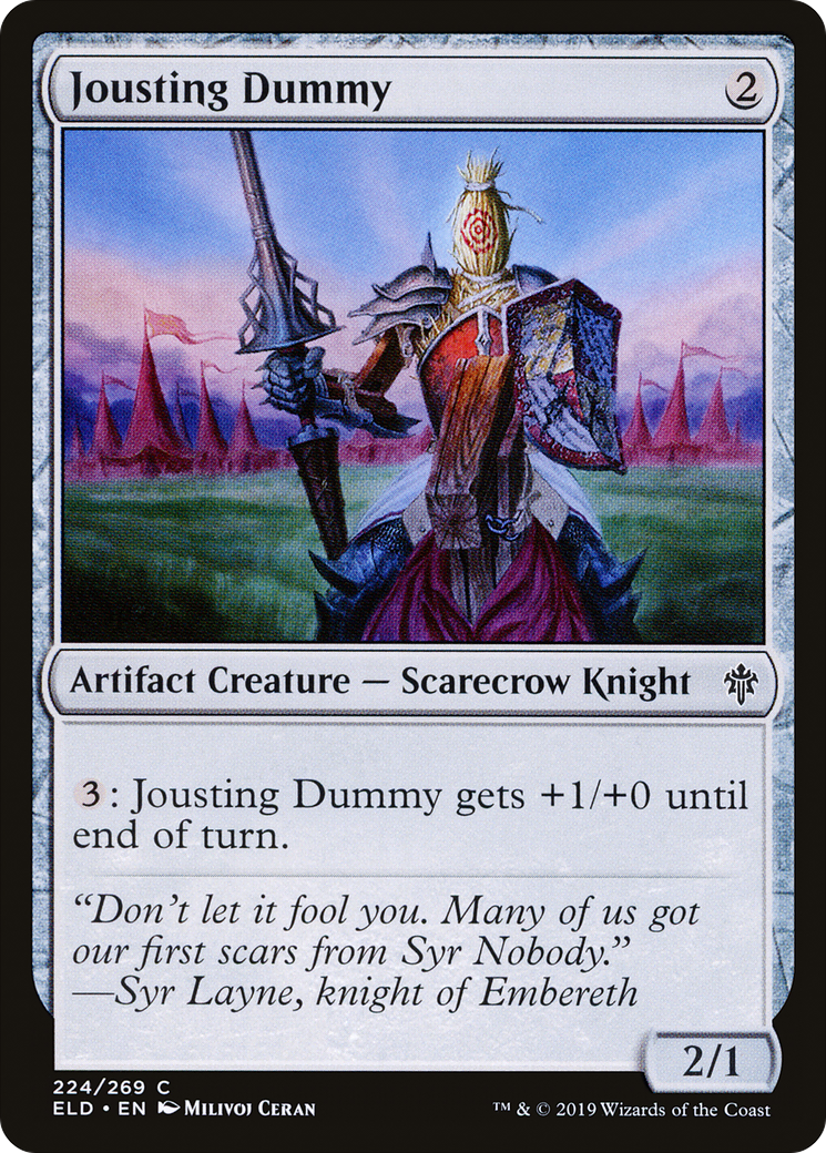 Jousting Dummy [Throne of Eldraine]-1
