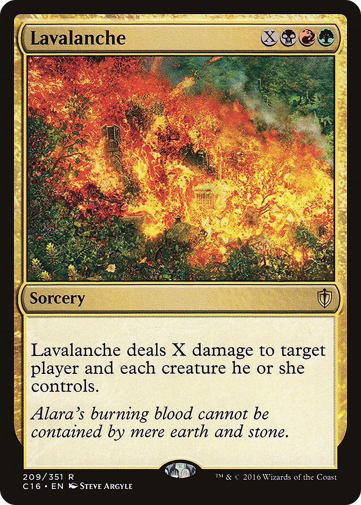 Lavalanche [Commander 2016]-1