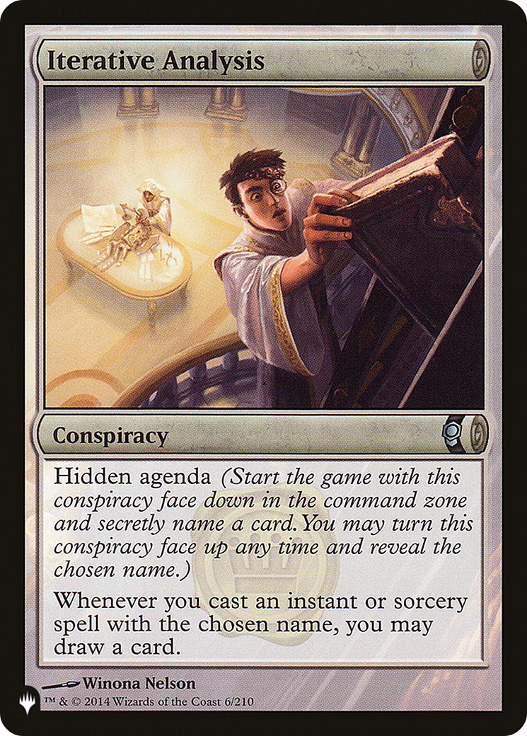 Iterative Analysis [The List]-1