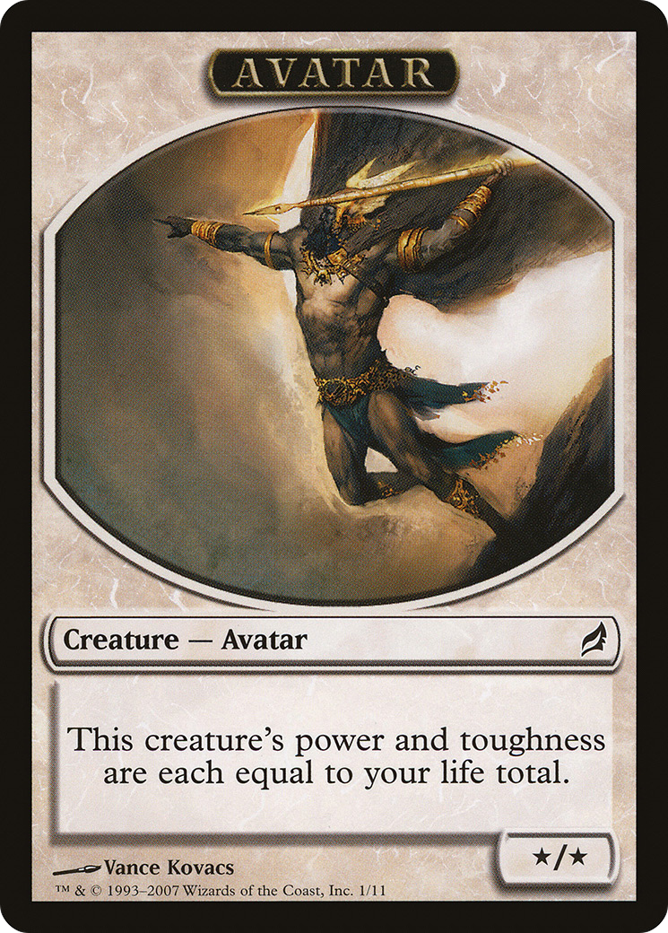 Avatar Token [Lorwyn Tokens]-1