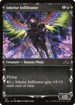 Inkrise Infiltrator (Showcase Ninja) [Kamigawa: Neon Dynasty]-1