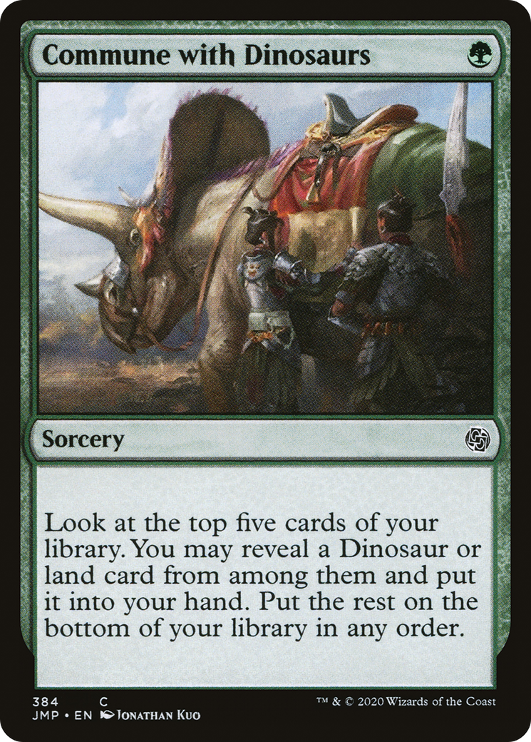 Commune with Dinosaurs [Jumpstart]-1