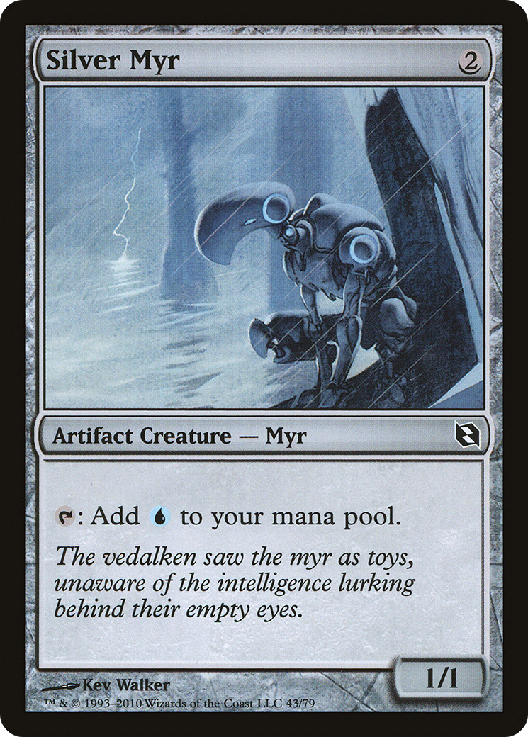 Silver Myr [Duel Decks: Elspeth vs. Tezzeret]-1