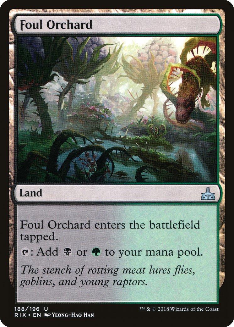 Foul Orchard [Rivals of Ixalan]-1