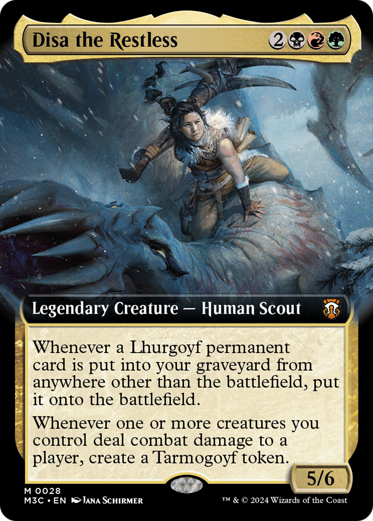Disa the Restless (Extended Art) [Modern Horizons 3 Commander]-1