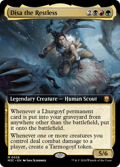 Disa the Restless (Extended Art) [Modern Horizons 3 Commander]-1