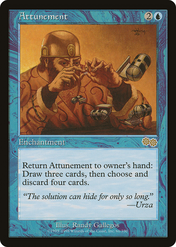 Attunement [Urza's Saga]-1