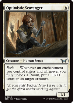 Optimistic Scavenger (0288) [Duskmourn: House of Horror]-1