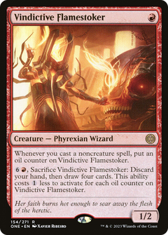 Vindictive Flamestoker (ONE-154) - Phyrexia: All Will Be One-1