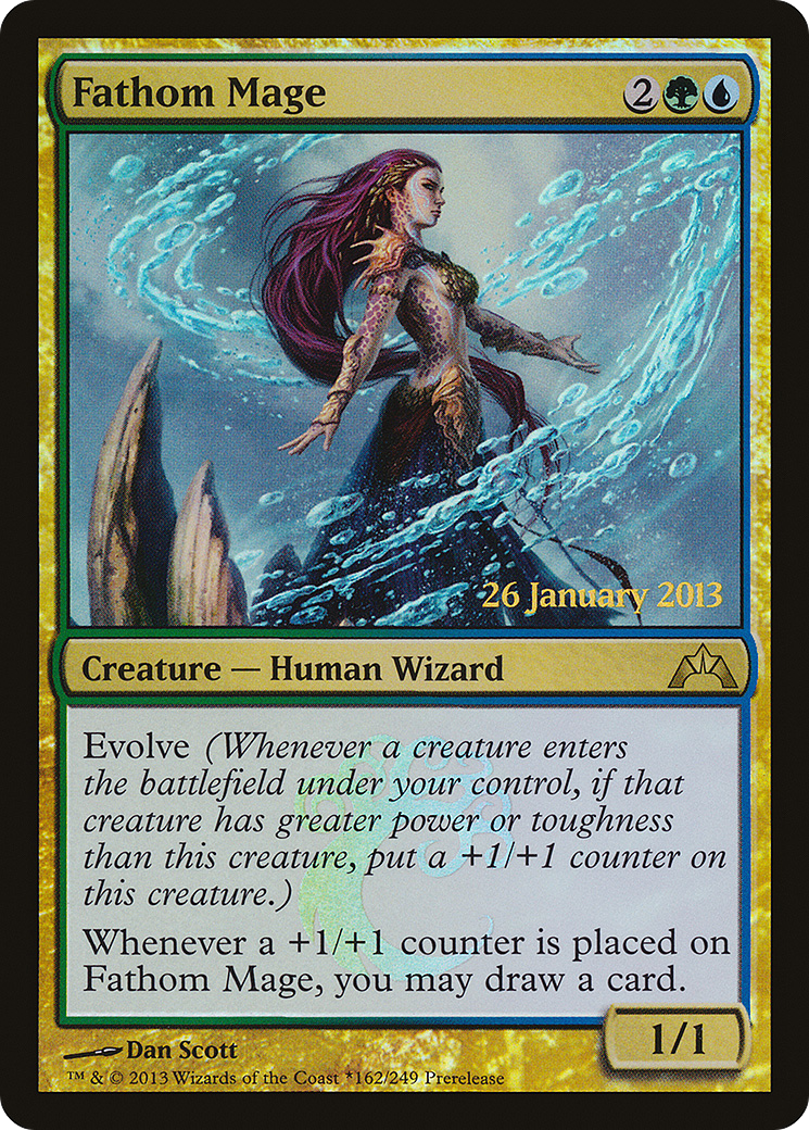 Fathom Mage [Gatecrash Prerelease Promos]-1
