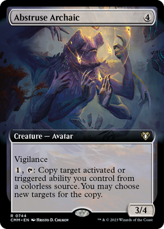 Abstruse Archaic (Extended Art) [Commander Masters]-1