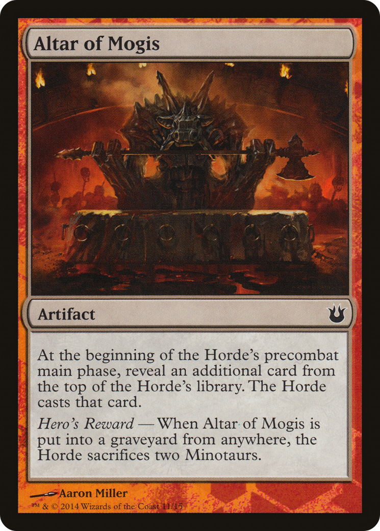 Altar of Mogis [Born of the Gods Battle the Horde]-1