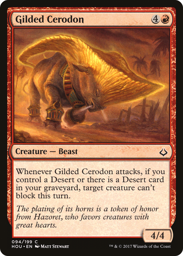 Gilded Cerodon [Hour of Devastation]-1