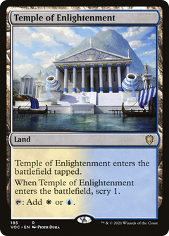 Temple of Enlightenment [Innistrad: Crimson Vow Commander]-1