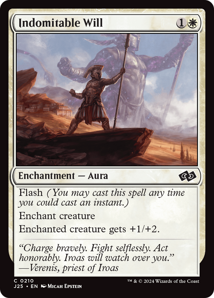 Indomitable Will [Foundations Jumpstart]-1