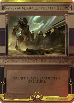 Diabolic Edict (Invocation) [Amonkhet Invocations]-1