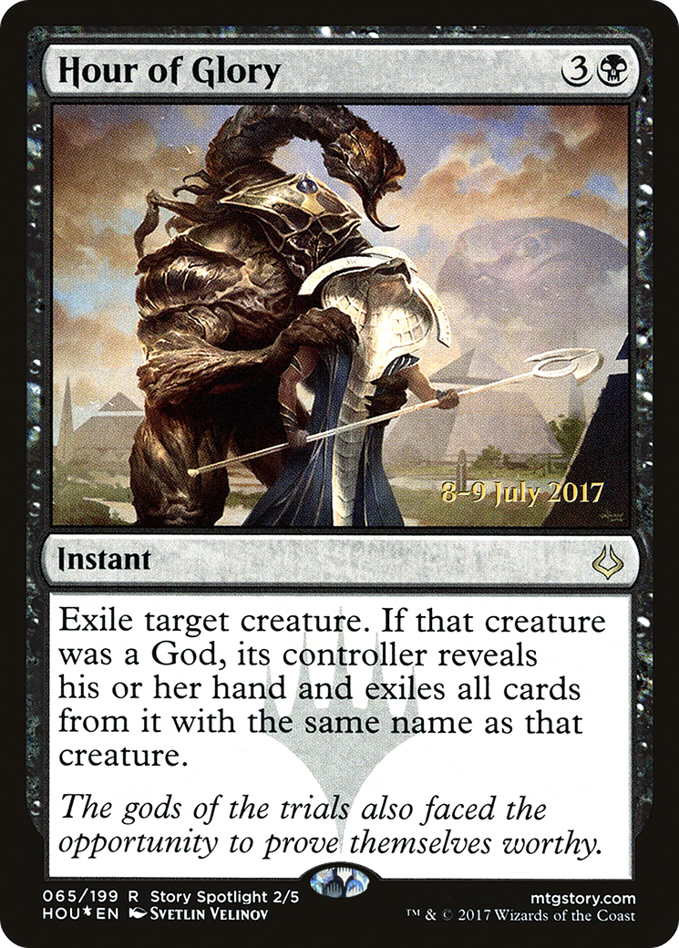 Hour of Glory [Hour of Devastation Prerelease Promos]-1