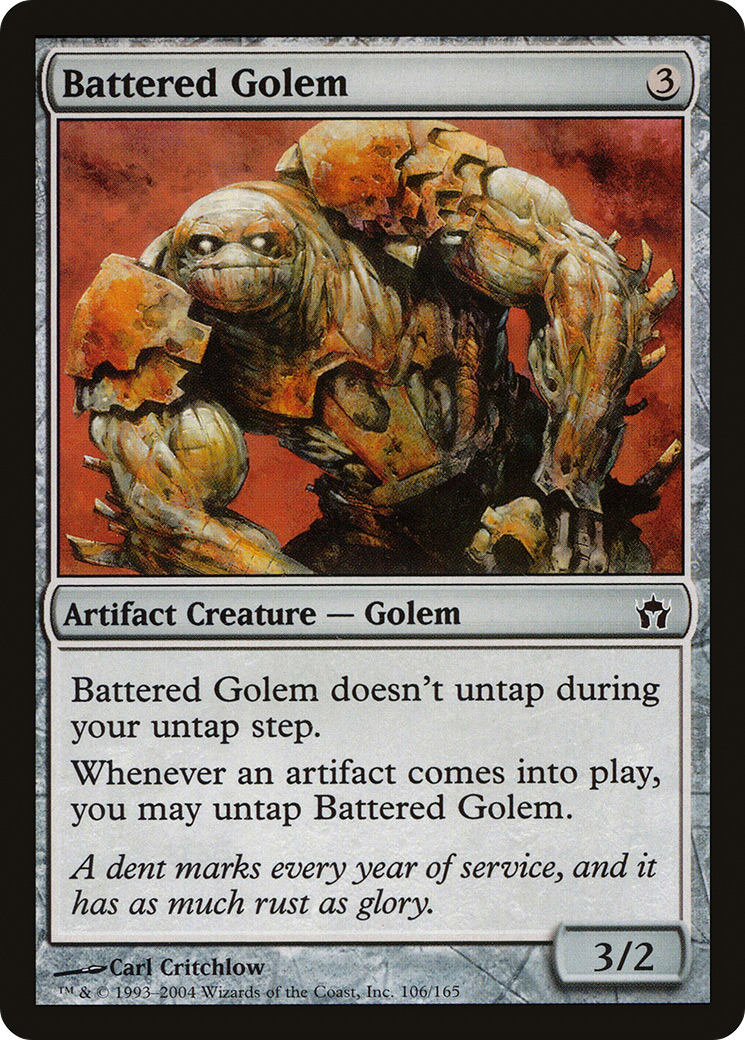Battered Golem [Fifth Dawn]-1