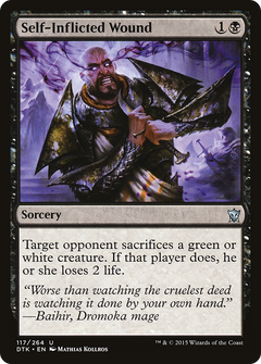 Self-Inflicted Wound [Dragons of Tarkir]-1