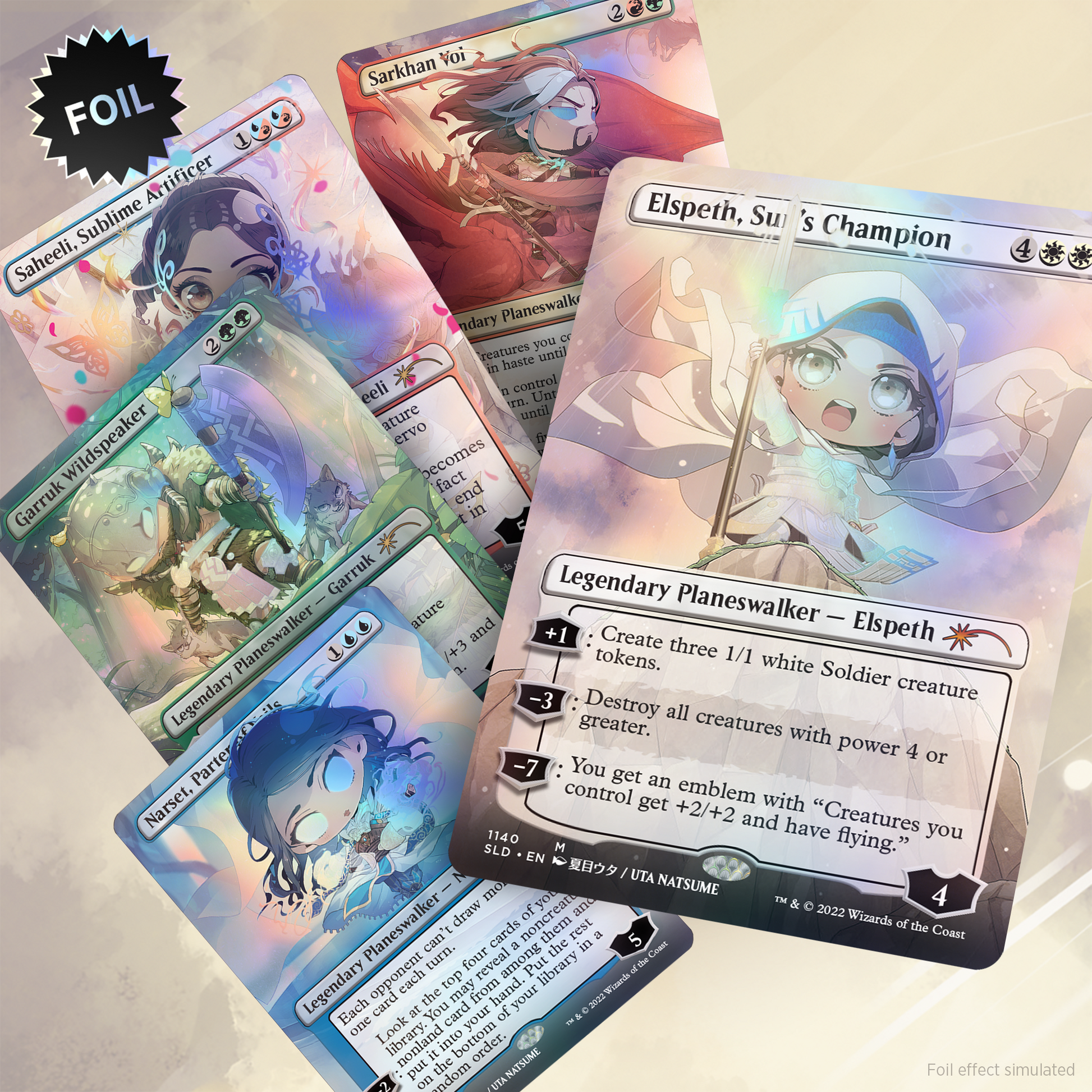 Secret Lair: Drop Series - Lil'er Walkers (Hasbro Pulse - Foil Edition)-1