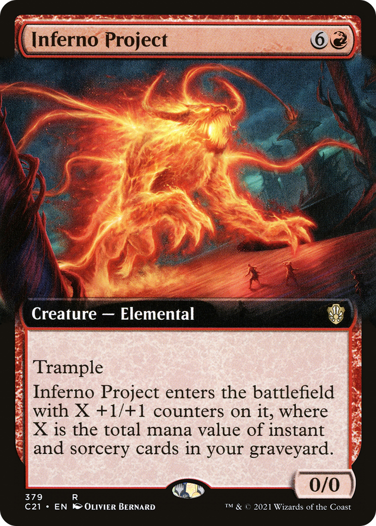 Inferno Project (Extended Art) [Commander 2021]-1