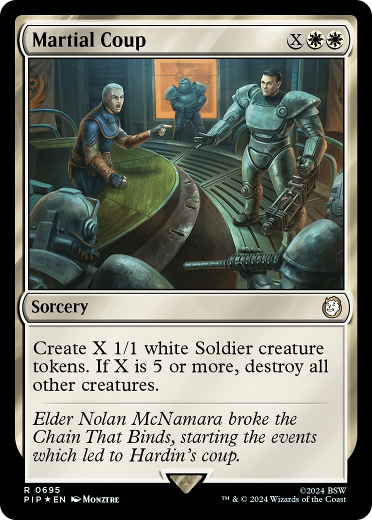 Martial Coup (Surge Foil) [Fallout]-1
