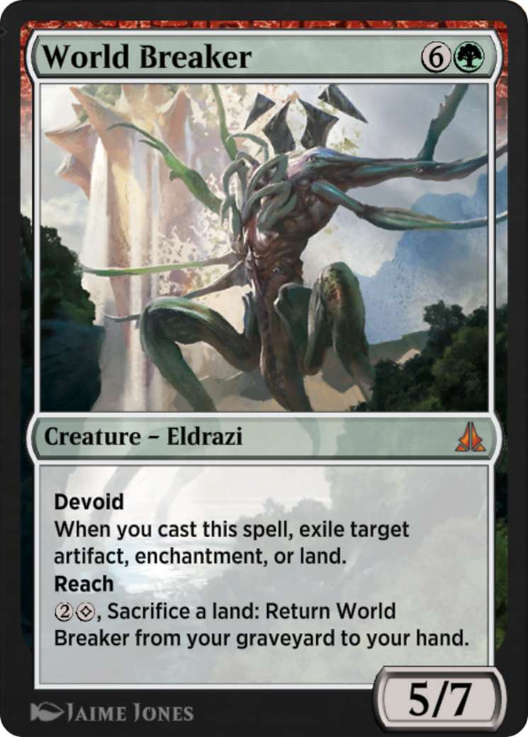World Breaker (EA2-018) - Explorer Anthology 2: (devoid)-1