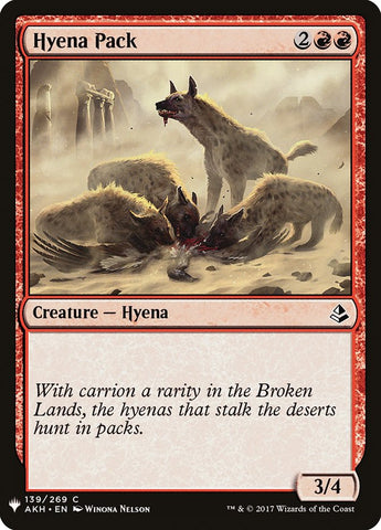 Hyena Pack [Mystery Booster]