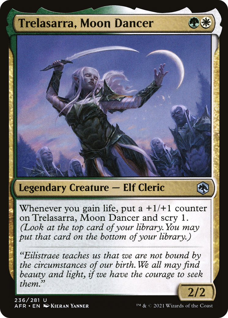 Trelasarra, Moon Dancer (AFR-236) - Adventures in the Forgotten Realms Foil-1