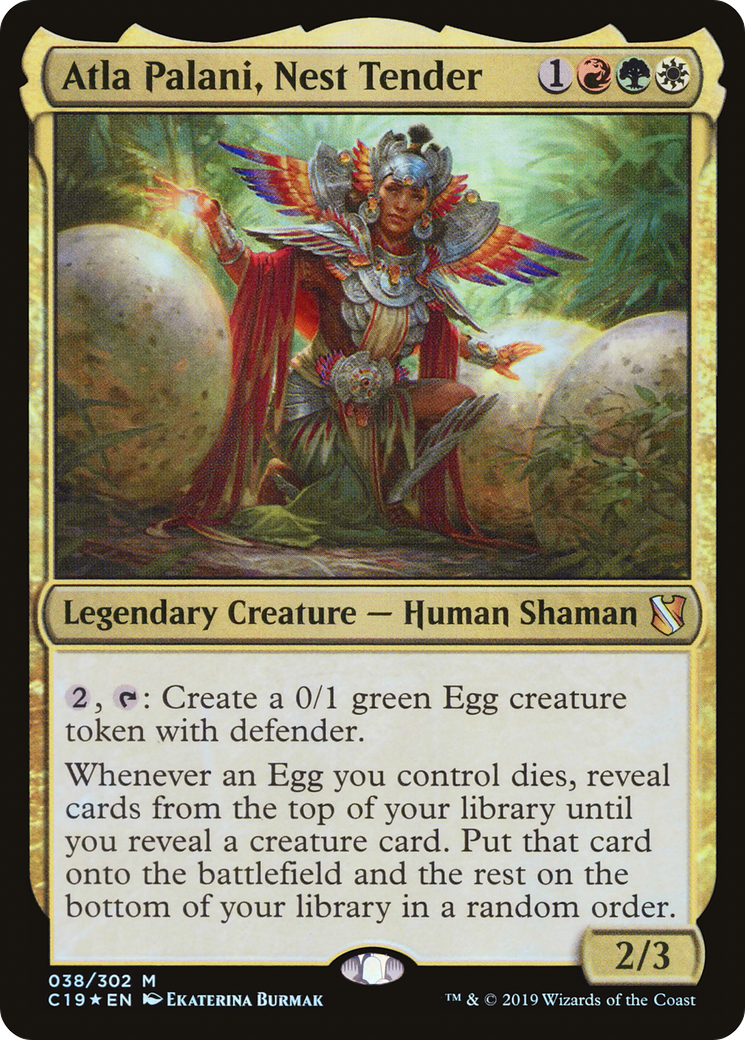 Atla Palani, Nest Tender [Commander 2019]-1