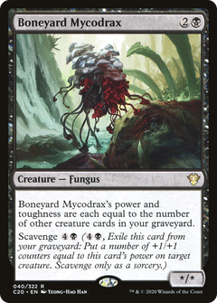 Boneyard Mycodrax [Commander 2020]-1