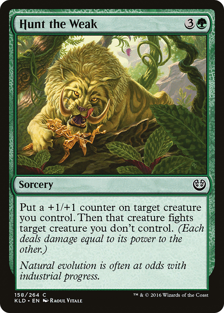 Hunt the Weak [Kaladesh]-1