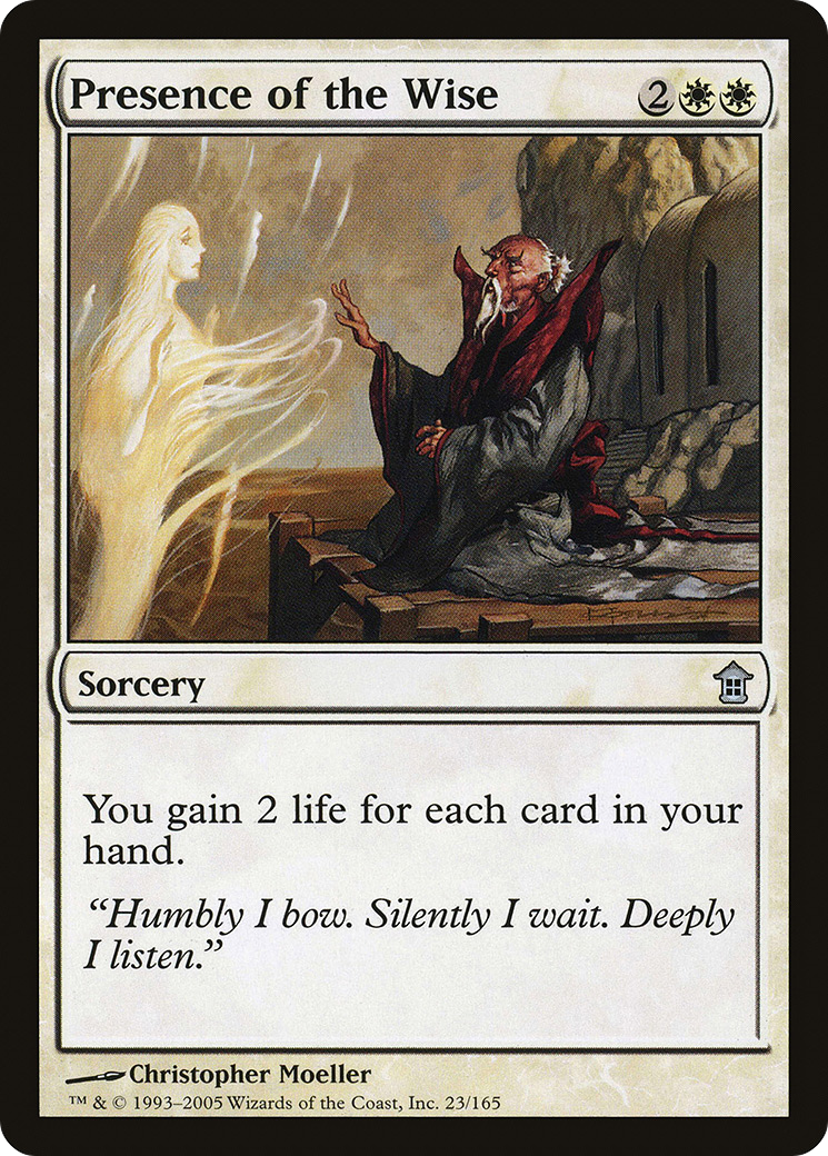 Presence of the Wise [Saviors of Kamigawa]-1