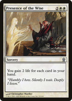 Presence of the Wise [Saviors of Kamigawa]-1