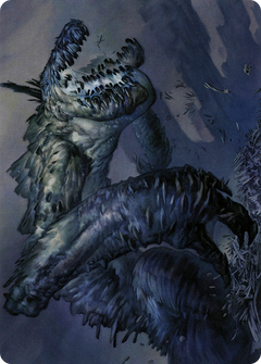 Necrogoyf Art Card [Modern Horizons 2 Art Series]-1