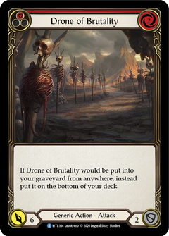 Drone of Brutality (Red) [U-WTR164] (Welcome to Rathe Unlimited)  Unlimited Normal-2