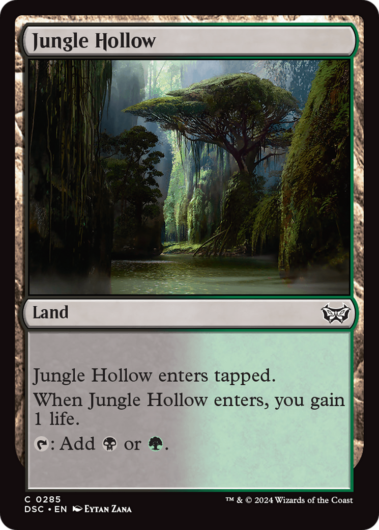 Jungle Hollow [Duskmourn: House of Horror Commander]-1