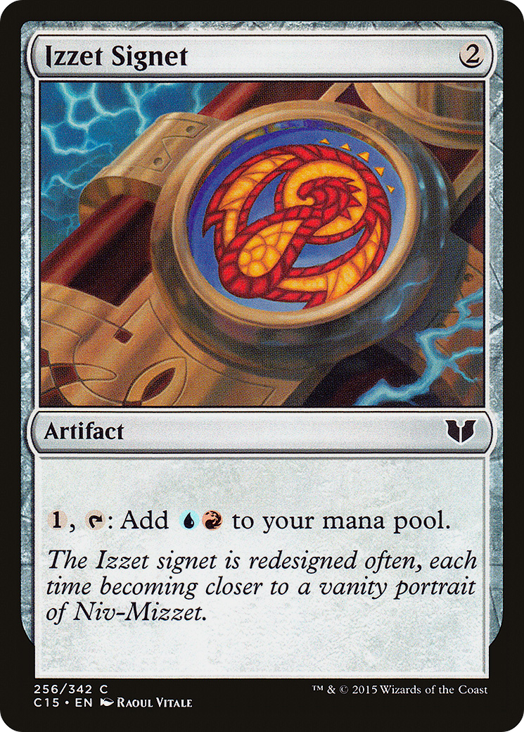 Izzet Signet [Commander 2015]-1
