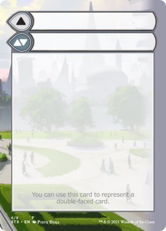 Helper Card (6/9) [Strixhaven: School of Mages Tokens]-1