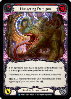 Hungering Demigon (Red) [DTD172] (Dusk Till Dawn)  Rainbow Foil-1