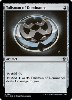 Talisman of Dominance [Murders at Karlov Manor Commander]-1