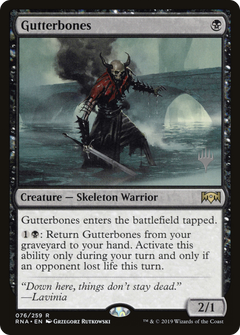 Gutterbones (Promo Pack) [Ravnica Allegiance Promos]-1