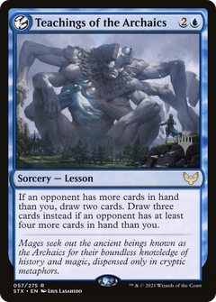 Teachings of the Archaics (Promo Pack) [Strixhaven: School of Mages Promos]-1