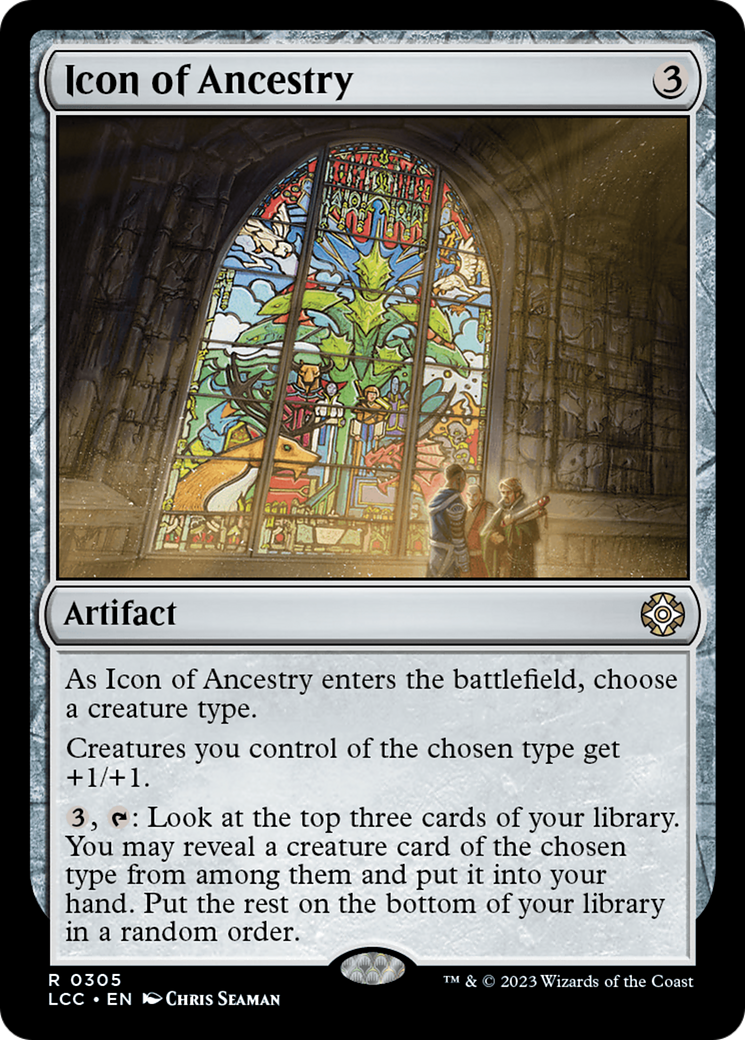 Icon of Ancestry [The Lost Caverns of Ixalan Commander]-1