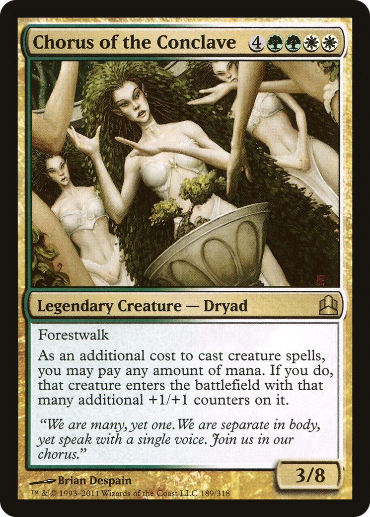 Chorus of the Conclave [Commander 2011]-1