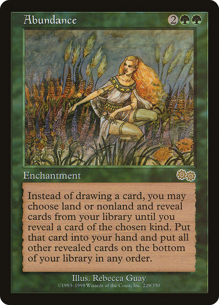 Abundance [Urza's Saga]-1